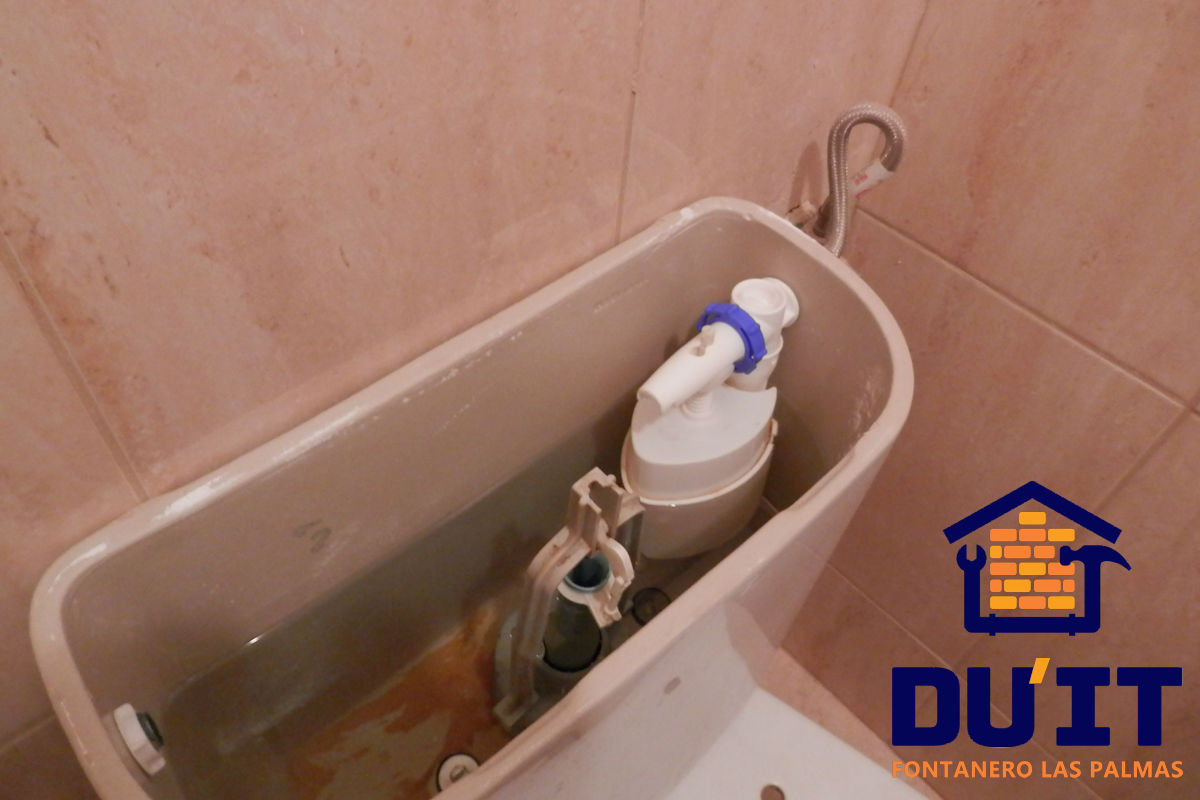 Pérdida de agua de la cisterna de tu cuarto de baño